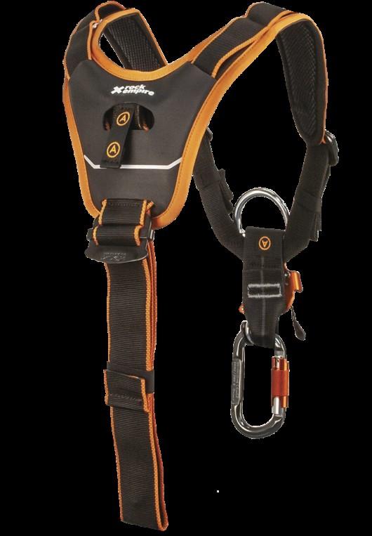 Arnes De Pecho Chest Master Up Con Bloqueador Ventral - Color: Negro