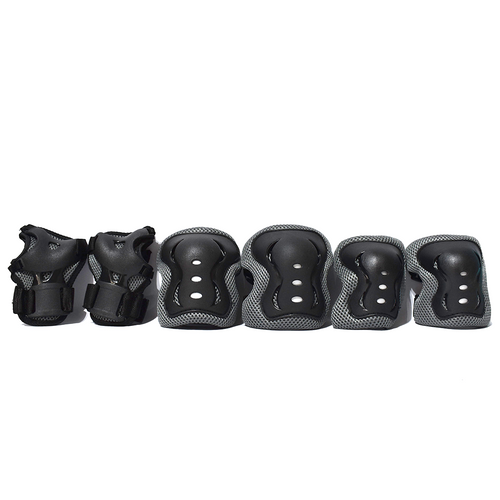 Set de Protecciones - Color: Negro