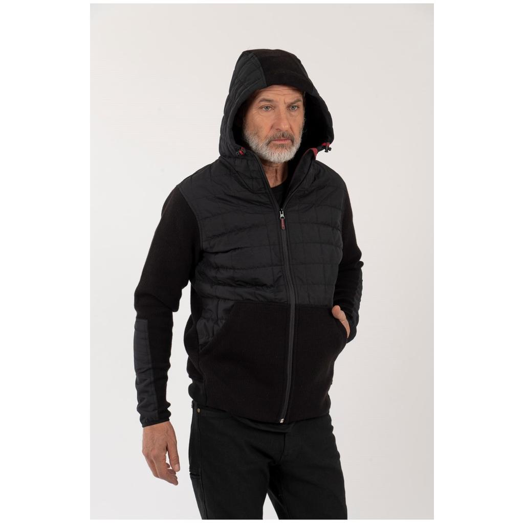 Miniatura Hoddie Arroench Hombre - Color: Negro