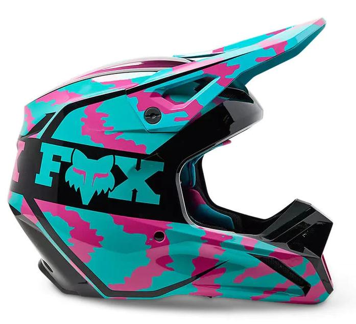 Miniatura Casco Moto V1 Nuklr  -