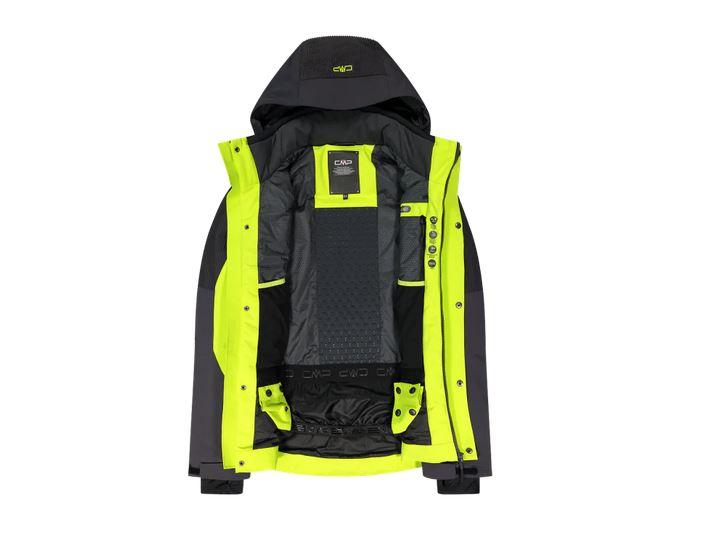 Miniatura Chaqueta Hombre Ski Twill - Color: Negro/Amarillo