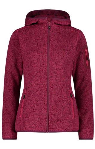 Miniatura Polar Mujer Fix Hood - Color: Fucsia Amaranto