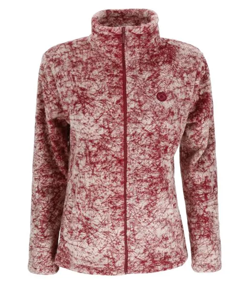 Chaqueta Peludo Yeti Mujer - Color: Rojo