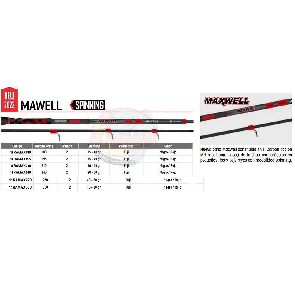 Caña De Pesca Maxwell 240mh -