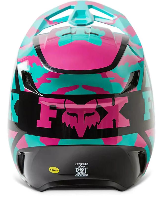 Casco Moto V1 Nuklr  - Color: Celeste