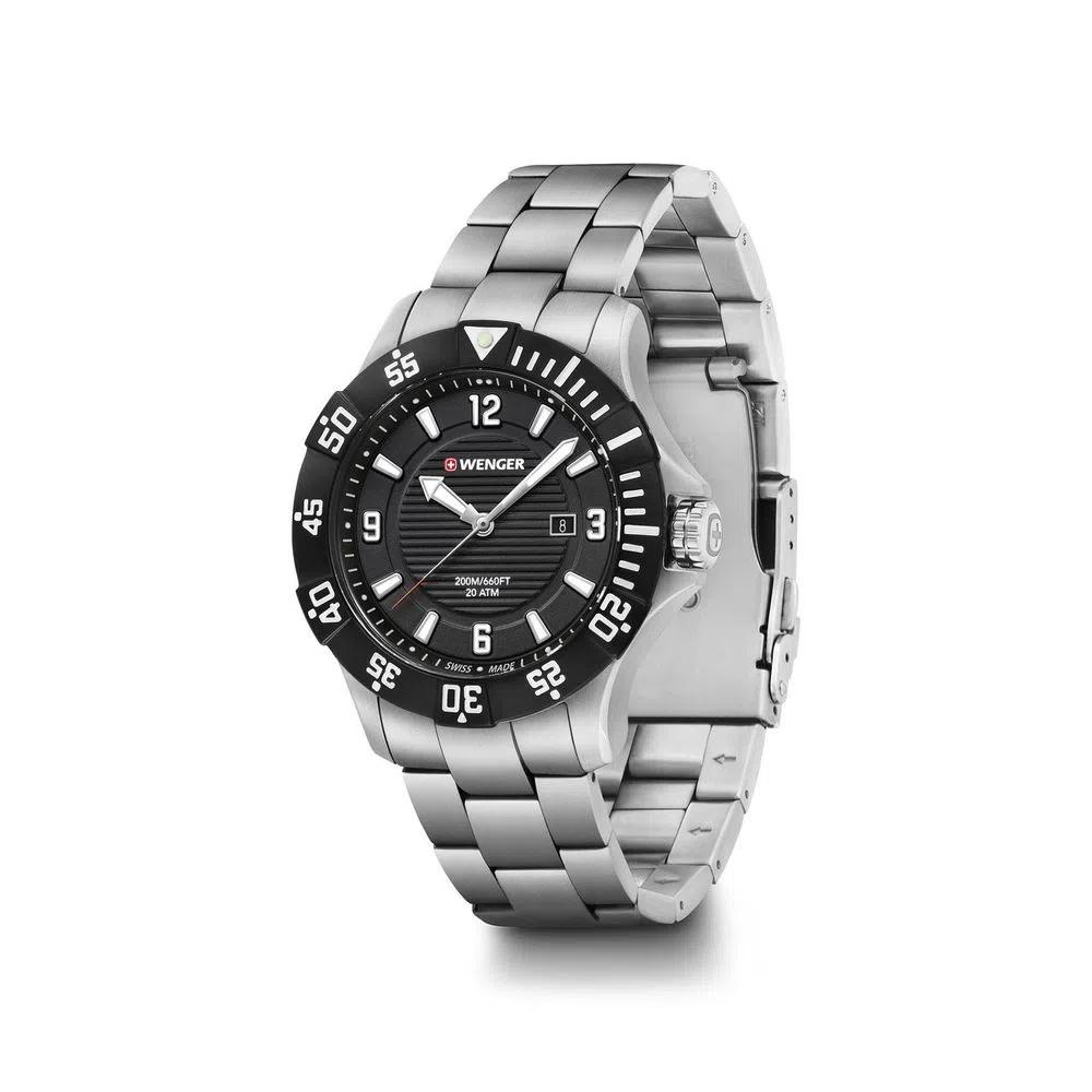 Reloj Seaforce Correa De Acero Inoxidable - Color: Plateado