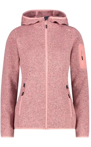 Miniatura Polar Mujer Fix Hood - Color: Peach-Desert-Rose