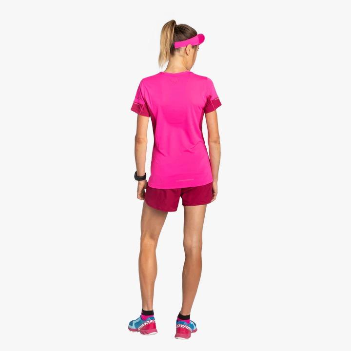 Miniatura Short Mujer Vert 2 - Color: Beet Red