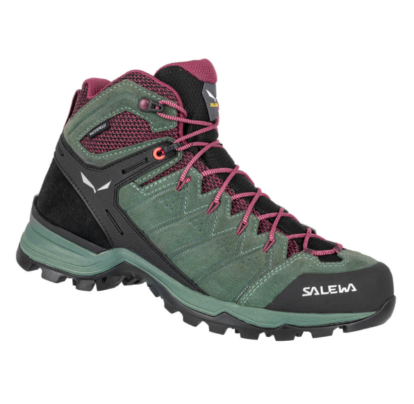 Miniatura Zapato Mujer Alp Mate Mid Wp - Color: Black Out/Virtual Pink
