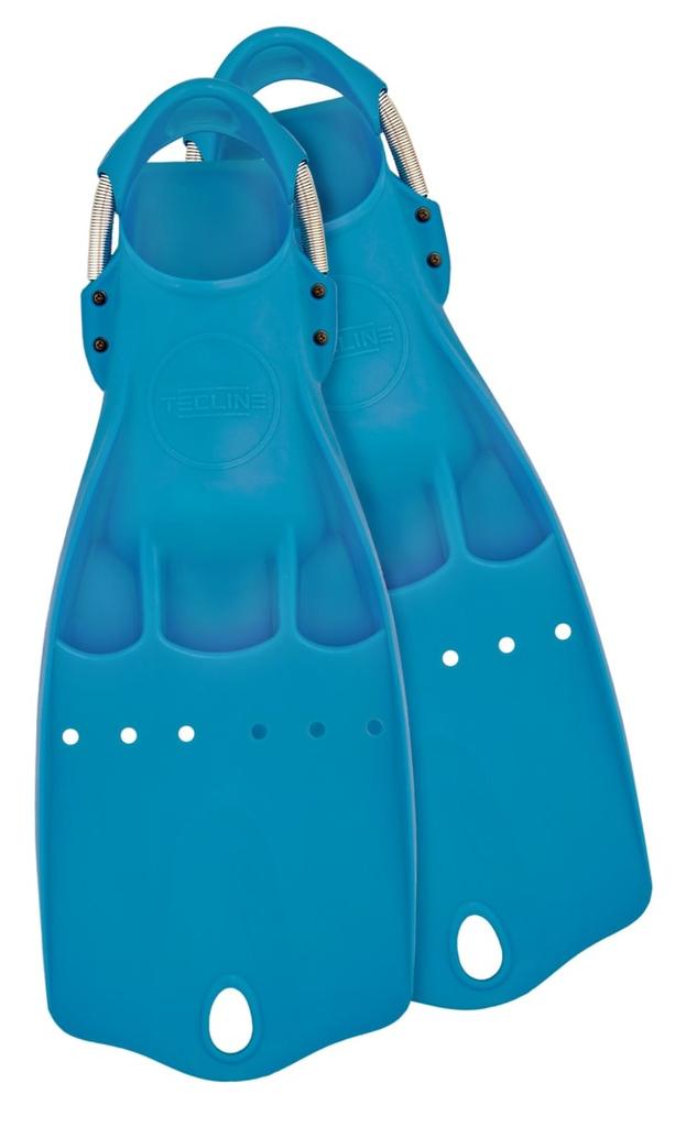 Aletas Rubber Fins Lightjet  - Color: Azul