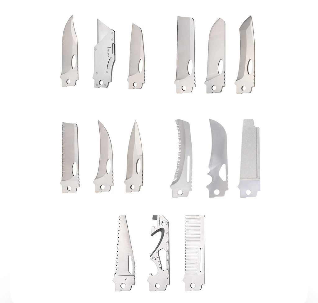 Roxon Replaceable Knife Blades - Color: Plateado