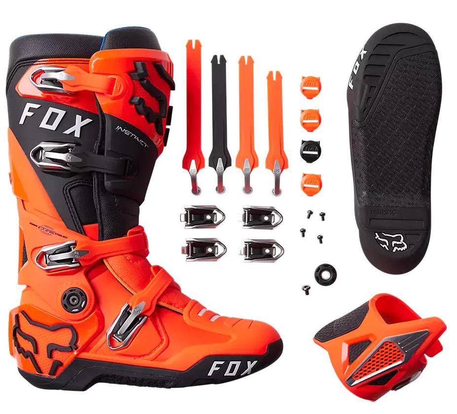 Miniatura Botas Moto Instinct  - Color: Naranja