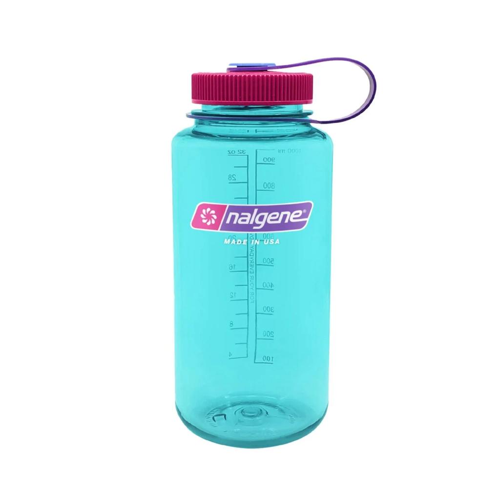 Botella Reutilizable Boca Ancha 1000ml - Color: Celeste Rosado