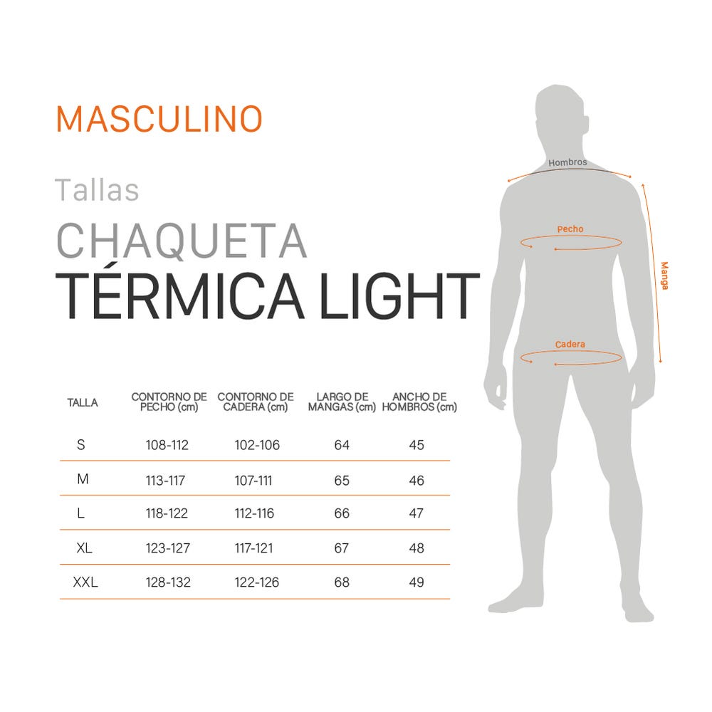 Parka Térmica Light Travolta Hombre - Color: Verde Oliva