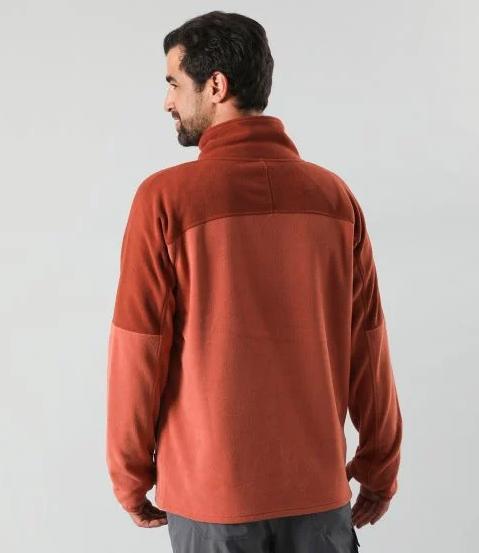 Miniatura Polar Hombre Andesgear Maihue - Color: Burdeo