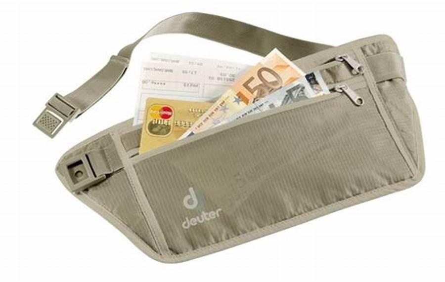 Porta Documentos Security Money Belt - Color: Negro