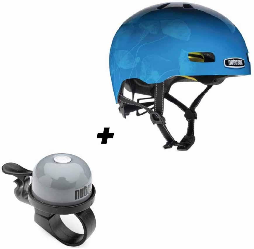 Casco Street Inner Beauty Gloss MIPS - Talla: M, Color: Celeste