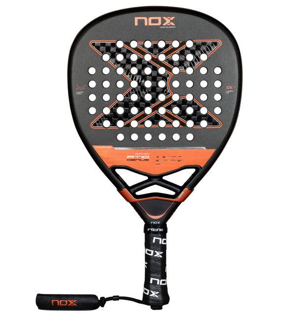 Pala De Padel At10 Genius Attack 12K By Agustin Tapia 2025 + Tarro De Pelotas +Overgrip + Protector