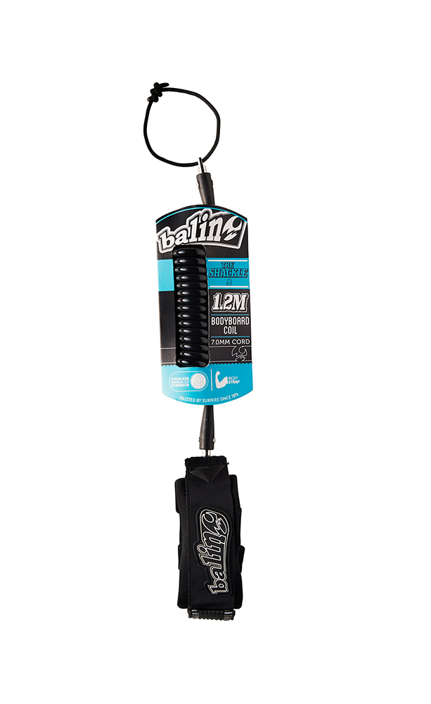 Leash Bodyboard  SHACKLE  - Color: Negro