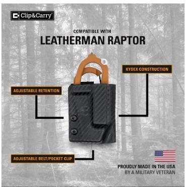Miniatura Funda de Kydex para Leatherman Raptor -