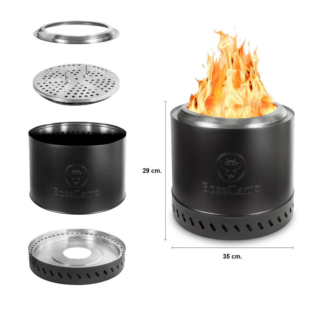 Miniatura Brasero Sin Humo Fireboss -