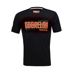 Polera Cobreloa Himno - Color: Negro