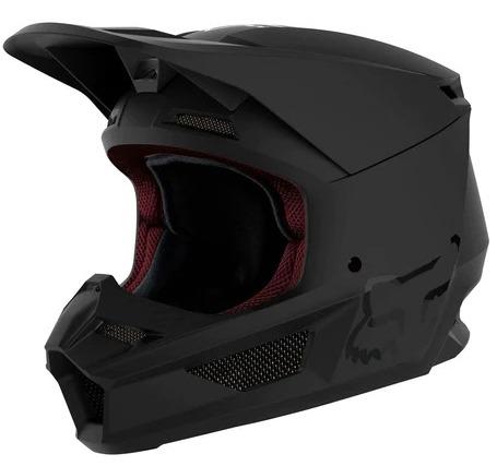Miniatura Casco Moto V1 Niño - Color: Negro , Talla: S