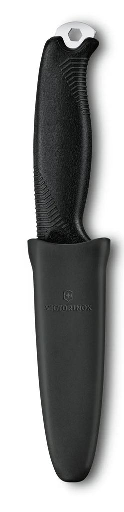 Miniatura Cuchillo Venture C/ Funda - Color: Negro