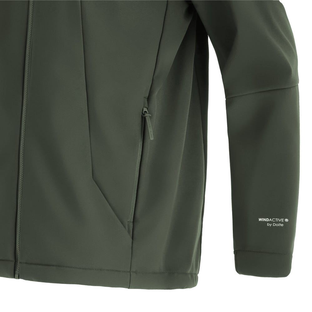 Chaqueta Cortaviento Trent Hombre Verde Oscuro - Color: Verde Oscuro