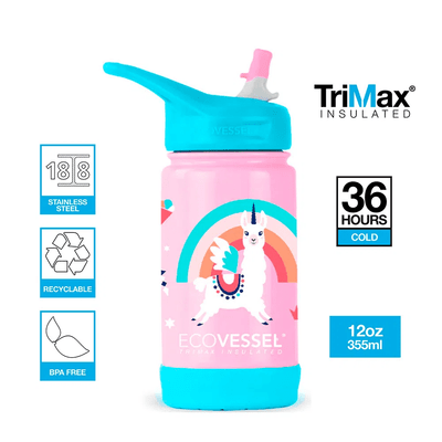 Miniatura Botella De Agua Para Niños The Frost 355 ml - Formato: Llama