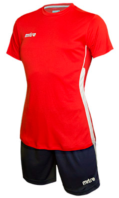 Uniforme Milan Mujer - Color: Rojo