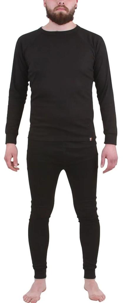 Conjunto Primera Capa Polysmart Hombre - Color: Negro