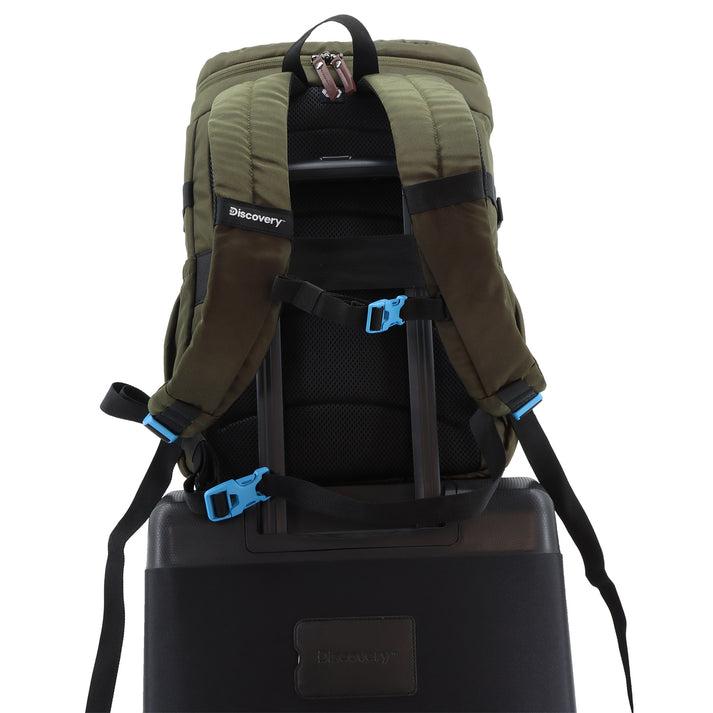 MOCHILA VIAJE ICON DISCOVERY RPET 25L PARA NOTEBOOK 15 - Color: Khaki