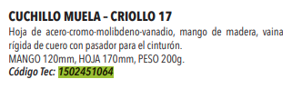 Cuchillo Criollo-17 -