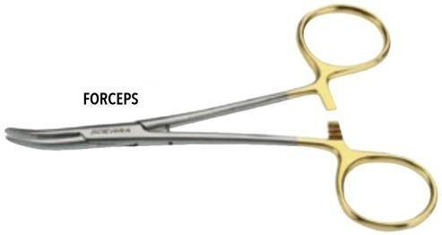 Forceps Curvo 5.5¨ #28183