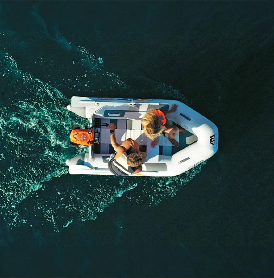 Miniatura Bote Inflable A-Deluxe 3 Mts  - Color: Blanco