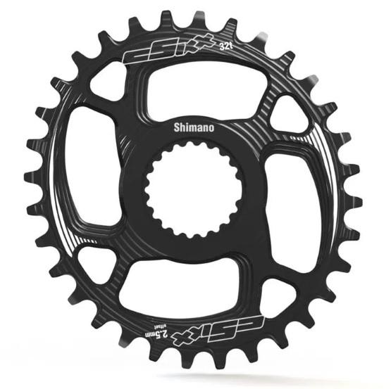 Plato TT Chainring DM XTR Oval 30t - Color: Negro