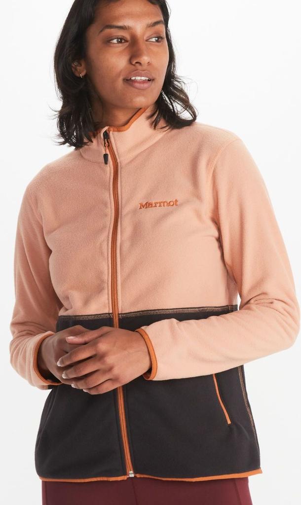 Polar Mujer Invierno Chaqueta Polar Marmot Rocklin De Media