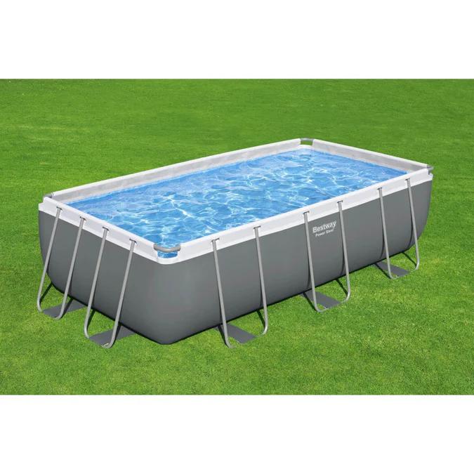 Miniatura Piscina Rectangular Filtro+Accesorio 4.04X2.01X1.00M -