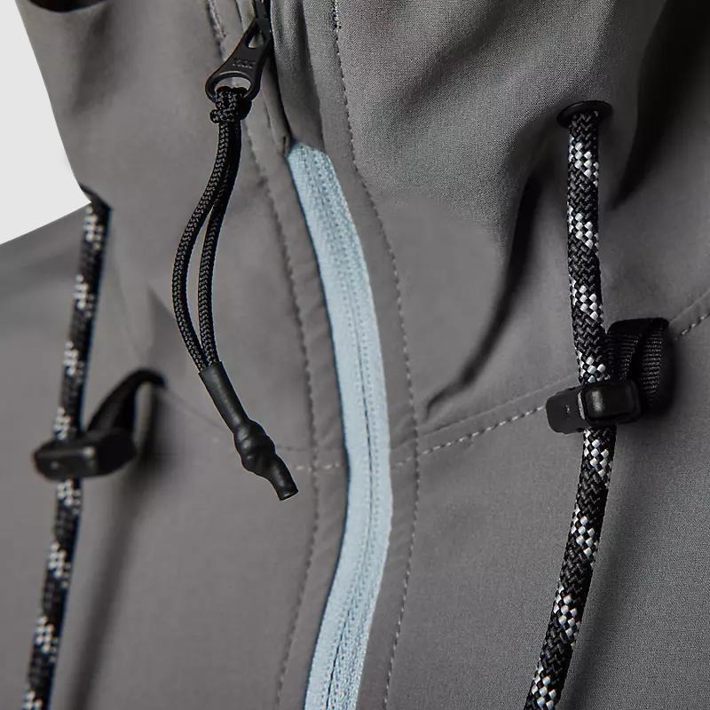 Miniatura Chaqueta Cortavientos Bicicleta Ranger - Color: Gris-Celeste