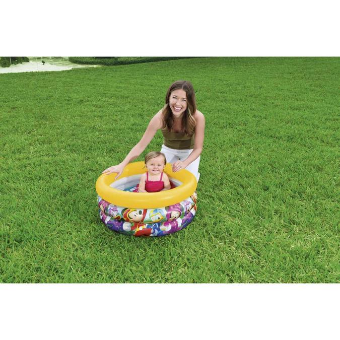 Miniatura Piscina Inflable Redonda para niños 70X30Cm Mickey -