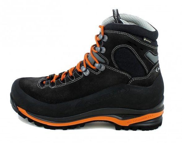 Miniatura Zapato Trekking Superalp GTX - Color: Negro-Naranjo
