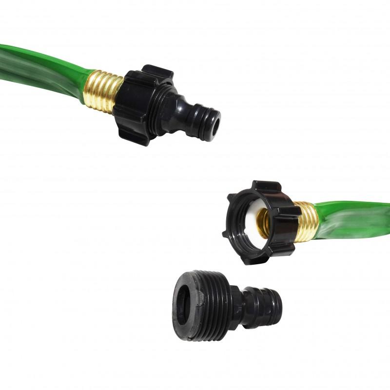 Manguera Aspersor 1/2" x 15 m Sprinkler  - Color: Verde