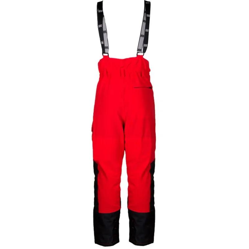 Pantalón Anticorte Motosierra  - Color: Rojo-Negro