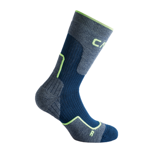 Miniatura Calcetines Trekking Lana Mid - Color: Azul