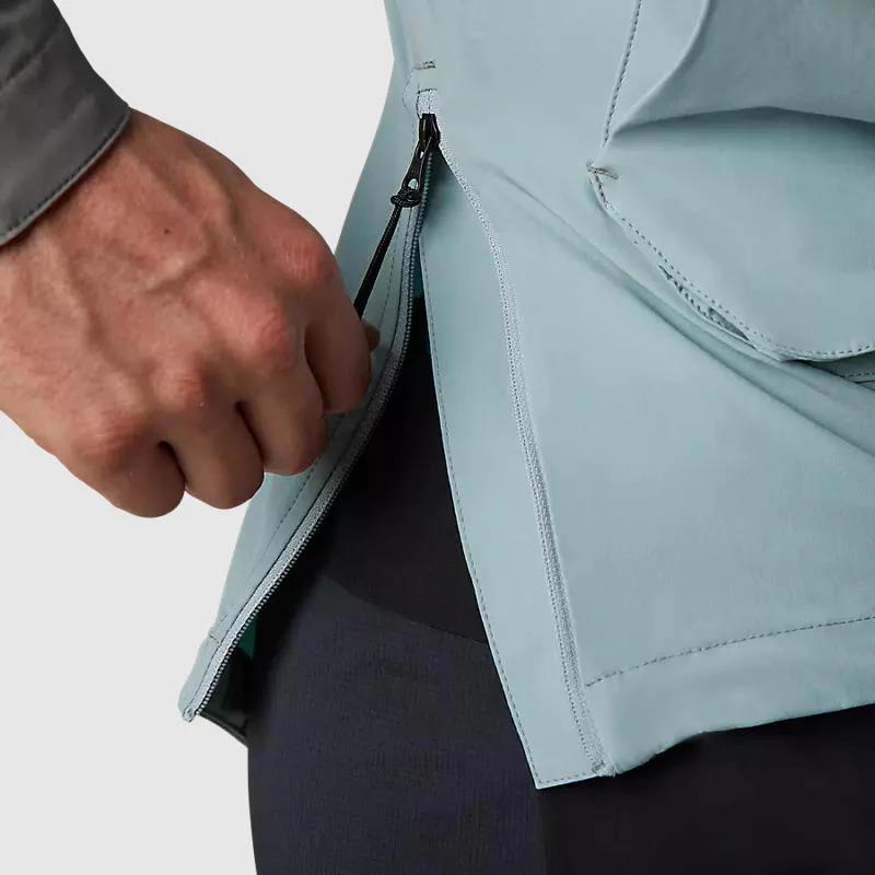 Miniatura Chaqueta Cortavientos Bicicleta Ranger - Color: Gris-Celeste