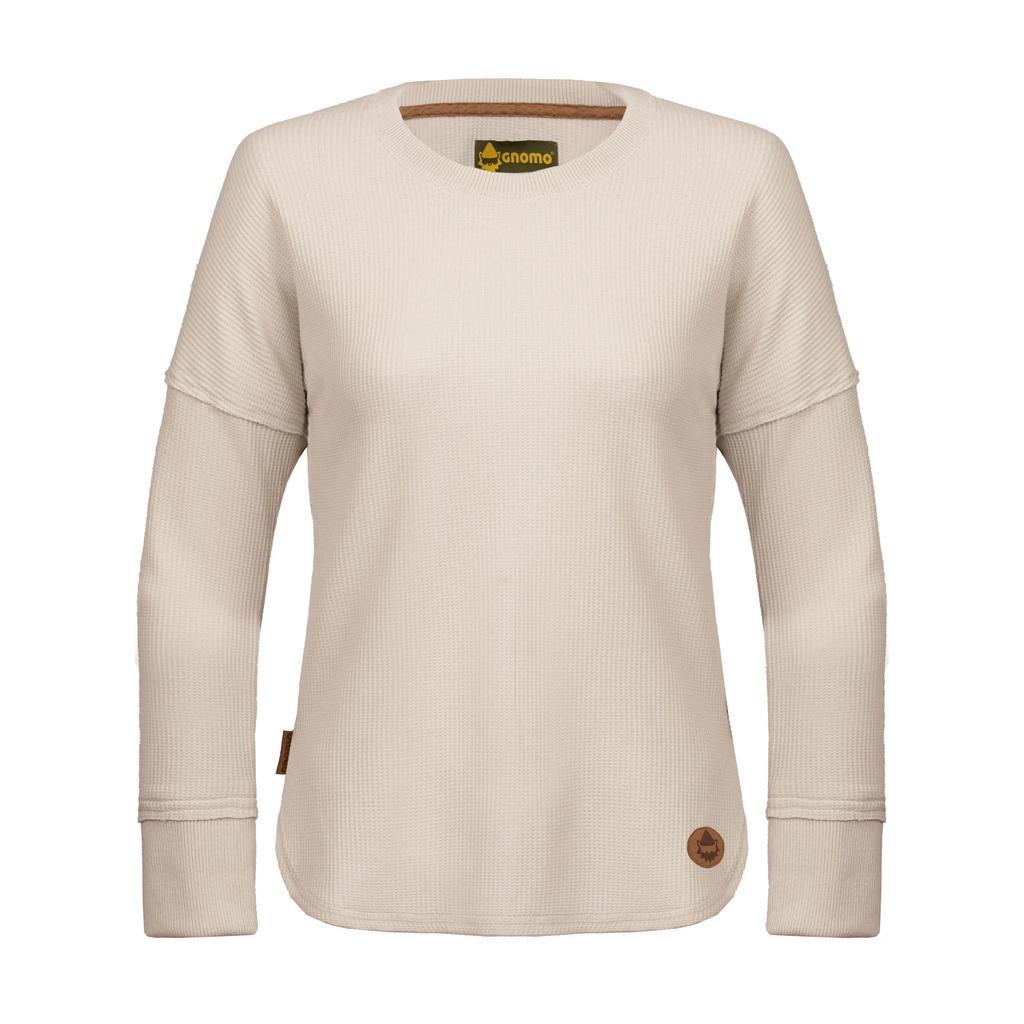 Miniatura Polera Eco Manga Larga Lodlam Mujer - Color: Nieve