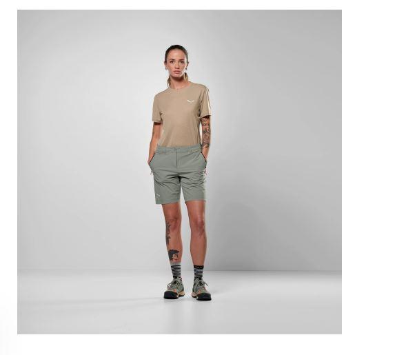 Miniatura Shorts Mujer Puez Talvena Dst - Color: Verde Claro