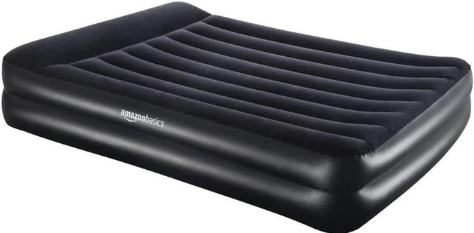 Colchón Inflable Eléctrico Queen 2.03X1.52X46CM  - Color: Negro