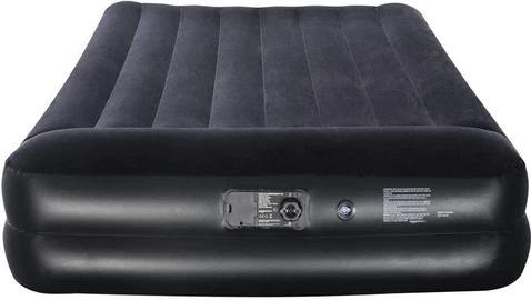 Miniatura Colchón Inflable Eléctrico Queen 2.03X1.52X46CM  - Color: Negro